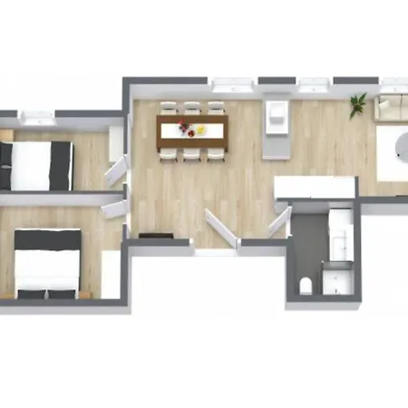 Bright And Modern 2-bedroom Apartment, Near Center, Location Daire Stavanger