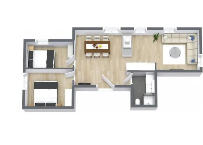 Bright And Modern 2-bedroom Apartment, Near Center, Location Lägenhet Stavanger